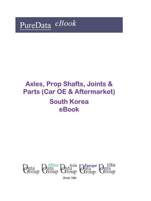 cover image of Axles, Prop Shafts, Joints & Parts